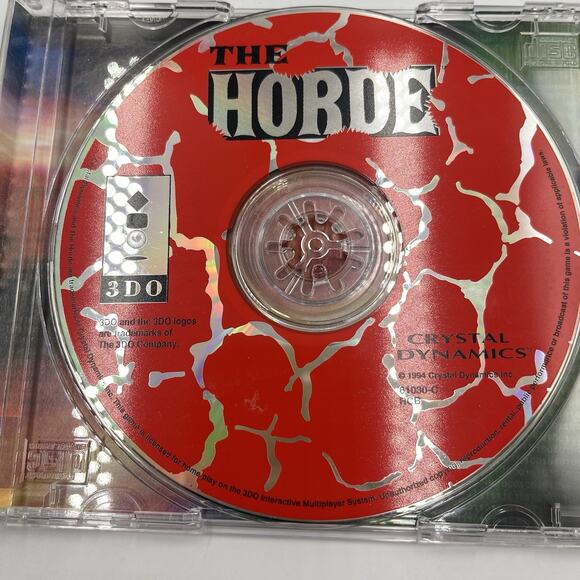 The Horde (Panasonic 3DO, 1994) Disc Only ~ Tested & Working - Picture 5 of 5